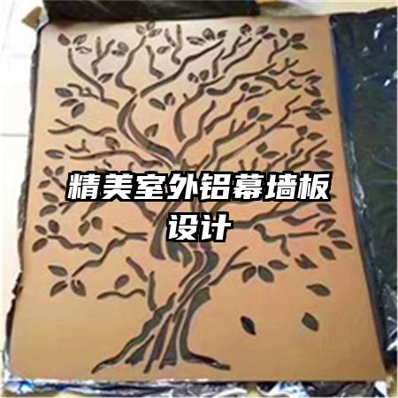 精美室外鋁幕墻板設計